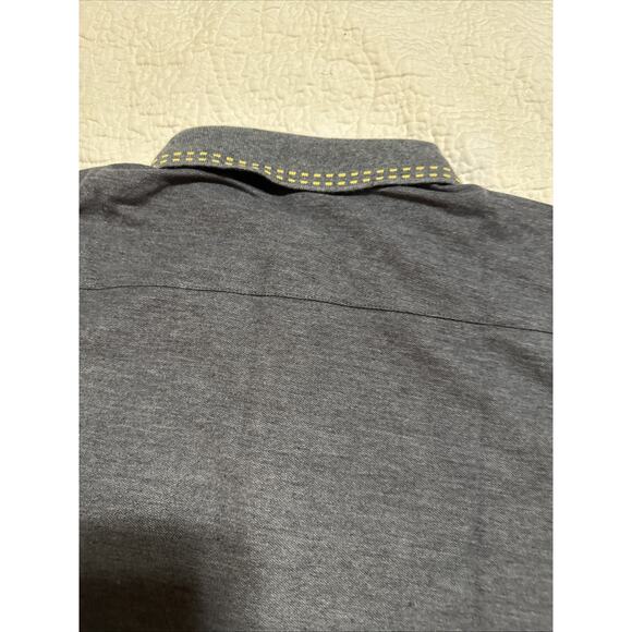 McDonalds Employee Uniform Grey Unisex S-R Polo Work Shirt Timeless Elements L-R - Picture 8 of 9
